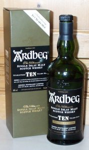 Scotch Whisky Tourbé ARDBEG Ten Years Old 46%